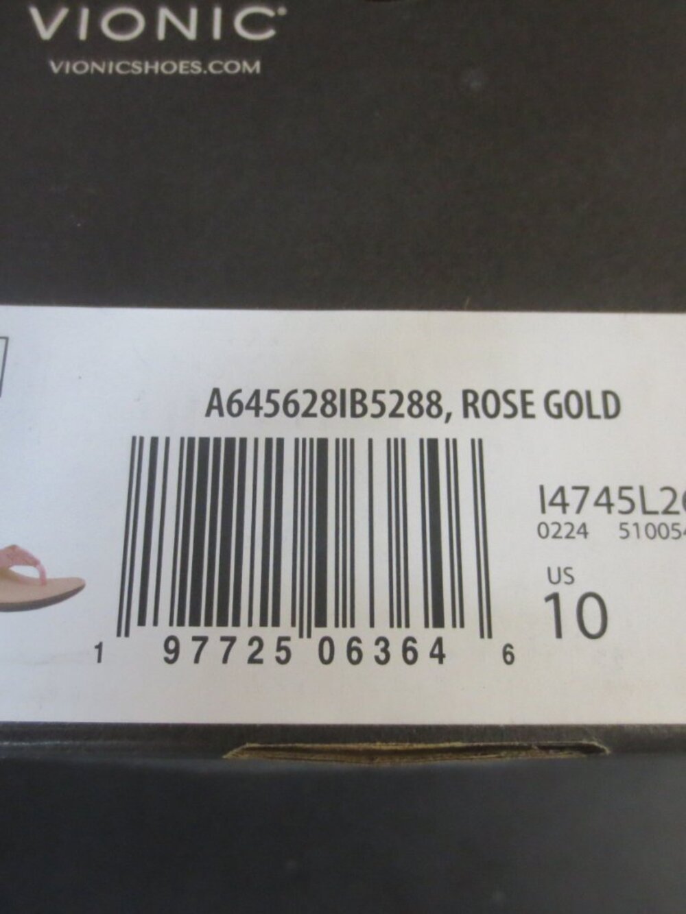 VIONIC ROSE GOLD WOMEN'S SANDAL - 10 M - Picture 6 of 6